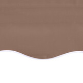 VidaXL Vervangingsdoek Luifel 4.5x3m Bruin - 56% Korting!