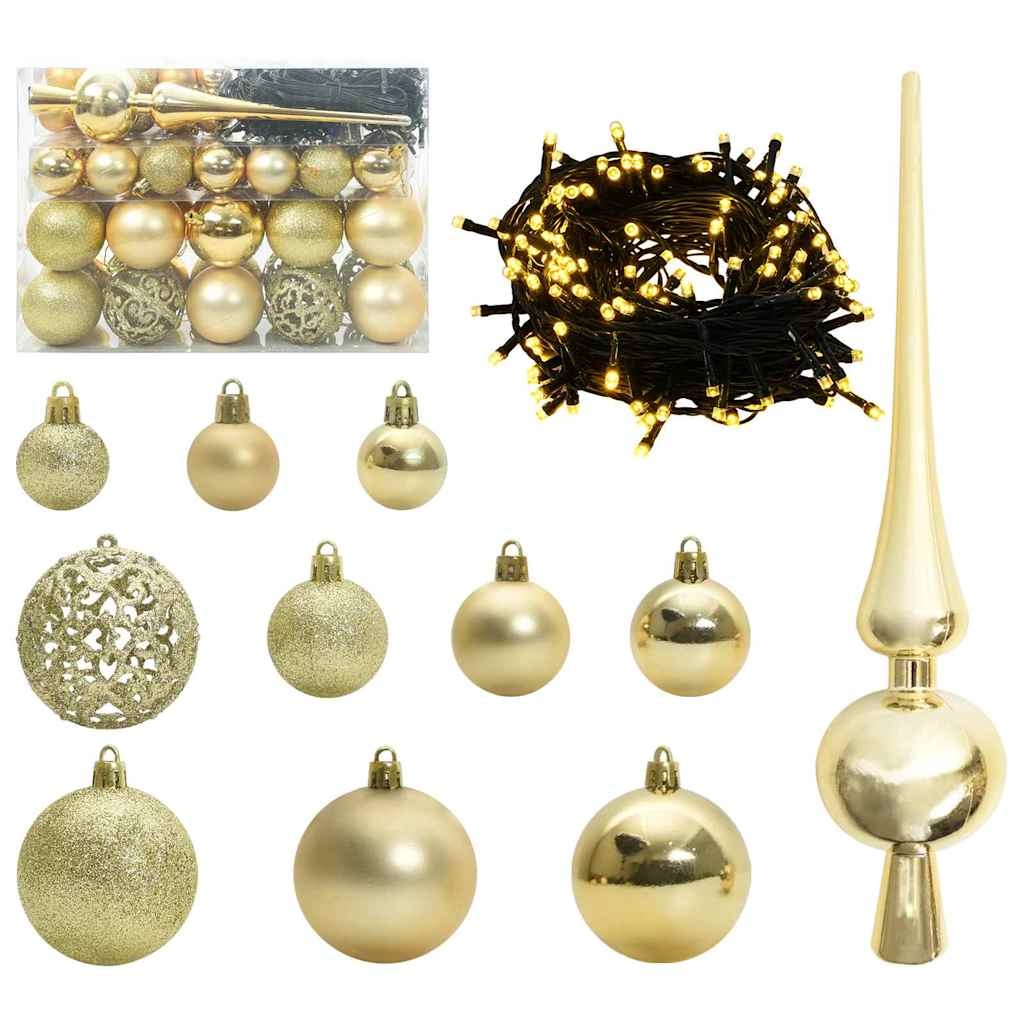 Kerstbal Set Goud met 150 LED - 58% Korting