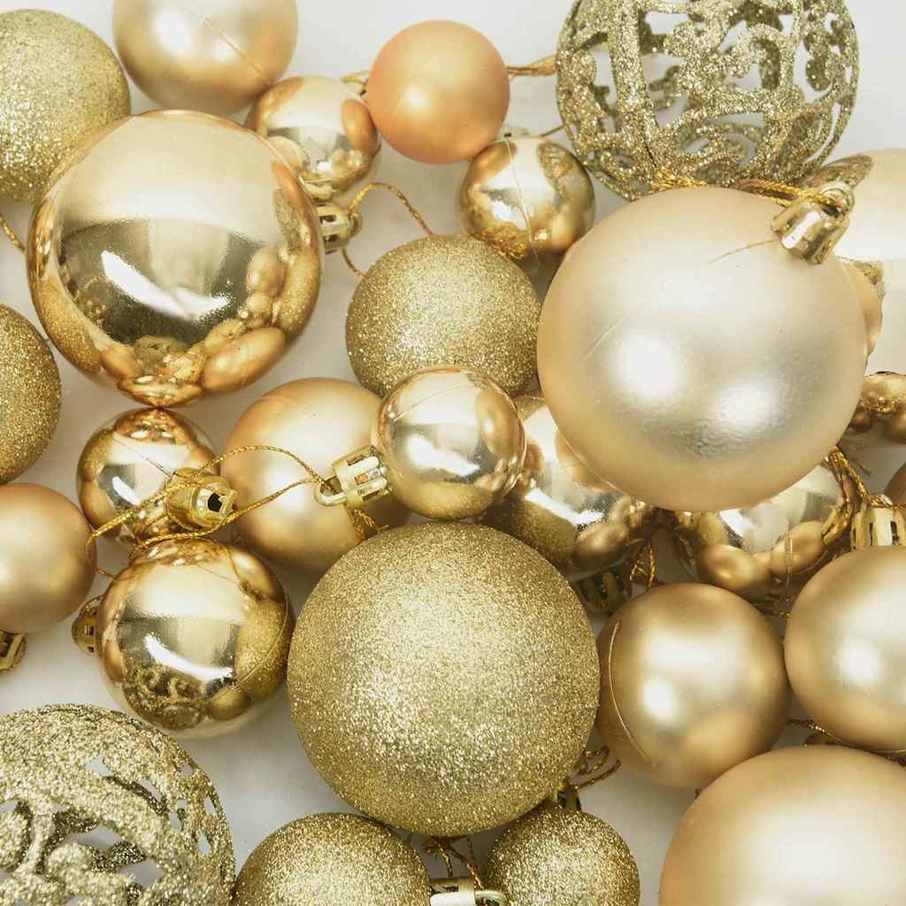 Kerstbal Set Goud met 150 LED - 58% Korting