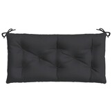 VidaXL Tuinbankkussen Zwart - 80% Korting!