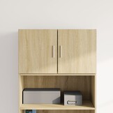 vidaXL Wandkast Sonoma Eiken - 55% Korting