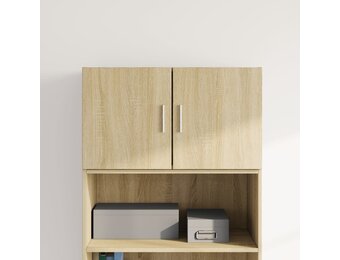 vidaXL Wandkast Sonoma Eiken - 55% Korting