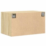 vidaXL Wandkast Sonoma Eiken - 55% Korting