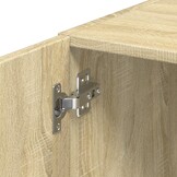 vidaXL Wandkast Sonoma Eiken - 55% Korting