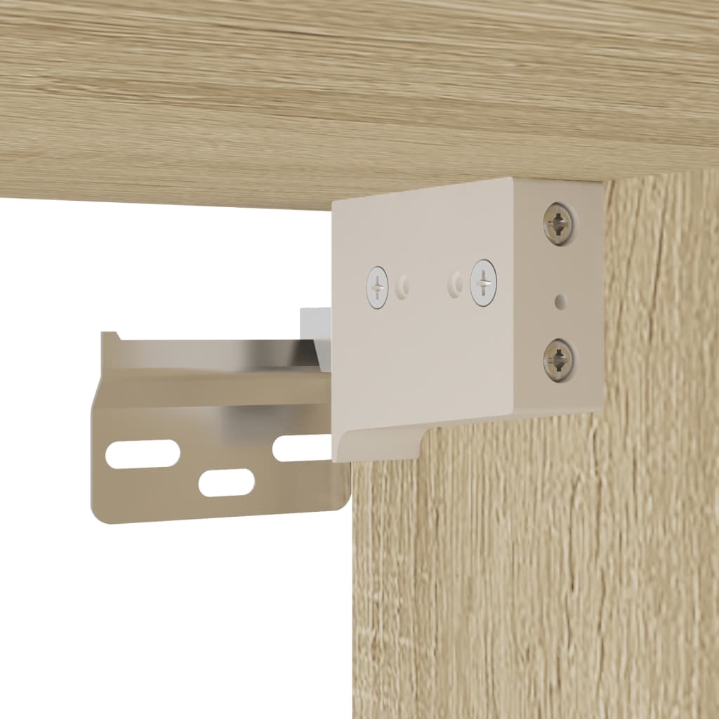 vidaXL Wandkast Sonoma Eiken - 55% Korting