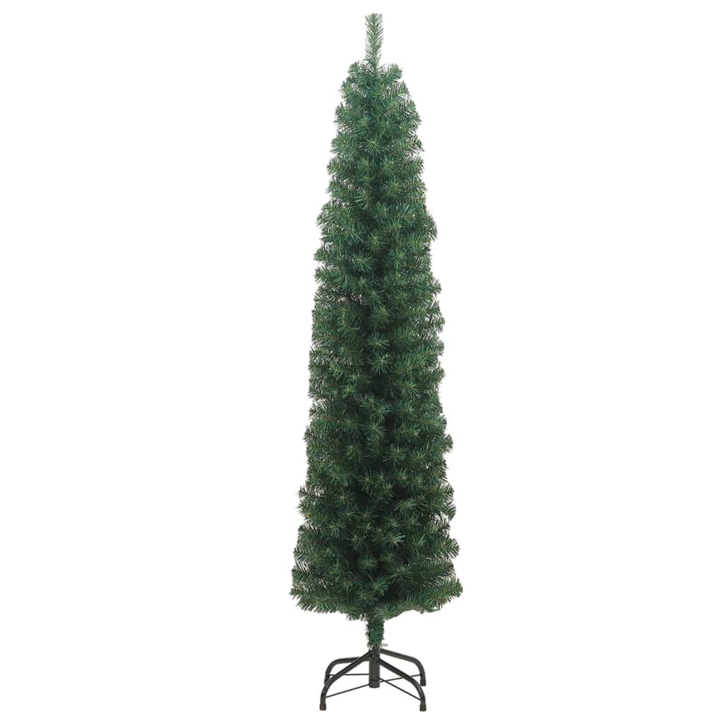 Kunstkerstboom 180 cm met standaard - Slim PVC Design (69% Korting!)