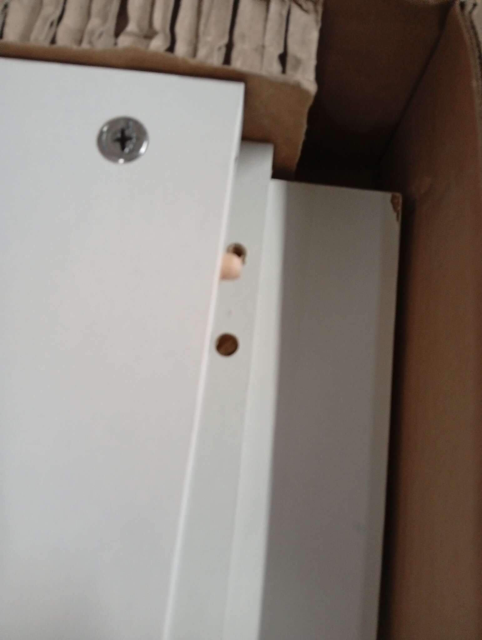 VidaXL Opbergbox Wit Bewerkt Hout 40x42x46 cm - 73% Korting!