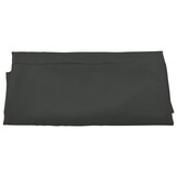 vidaXL Vervangingsdoek voor zweefparasol 350 cm antracietkleurig