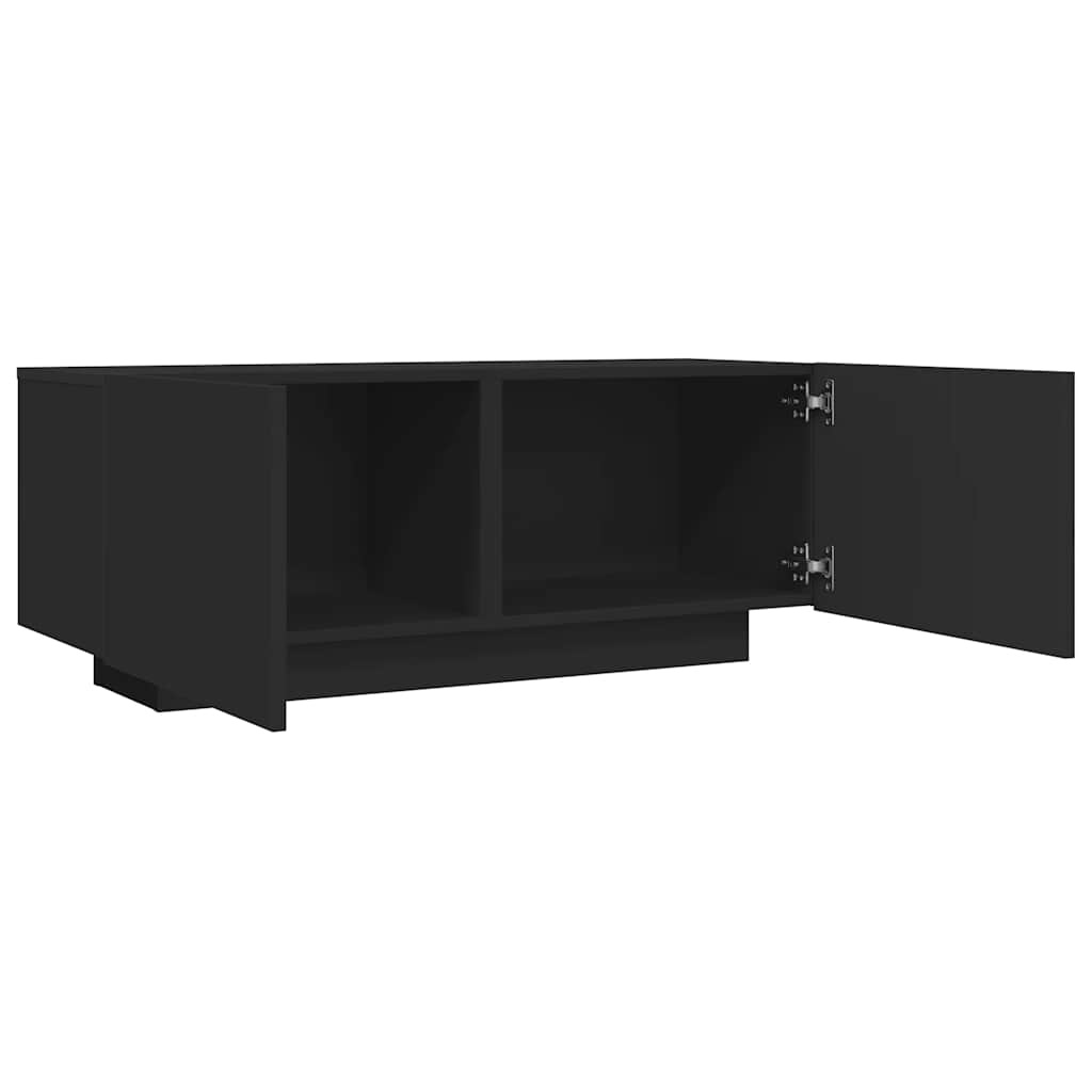 vidaXL Tv-meubel 100x35x40 cm bewerkt hout zwart