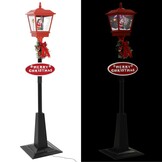 Straatlantaarn Kerstman LED 180 cm - 70% Korting!