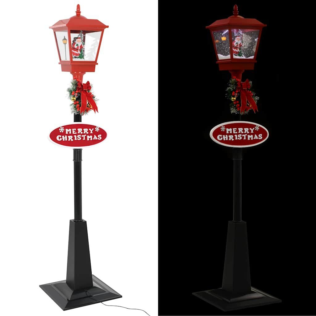 Straatlantaarn Kerstman LED 180 cm - 70% Korting!