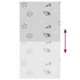 vidaXL Doucherolgordijn 140x240 cm - 60% Korting