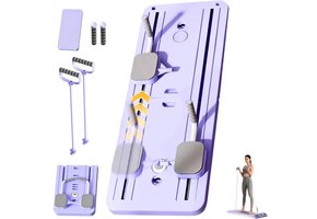 Opvouwbare Pilates Reformer: Thuis & Compact - 48% Korting!
