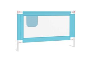 vidaXL Bedhekje Peuter 120x25 cm Blauw - 55% Korting!
