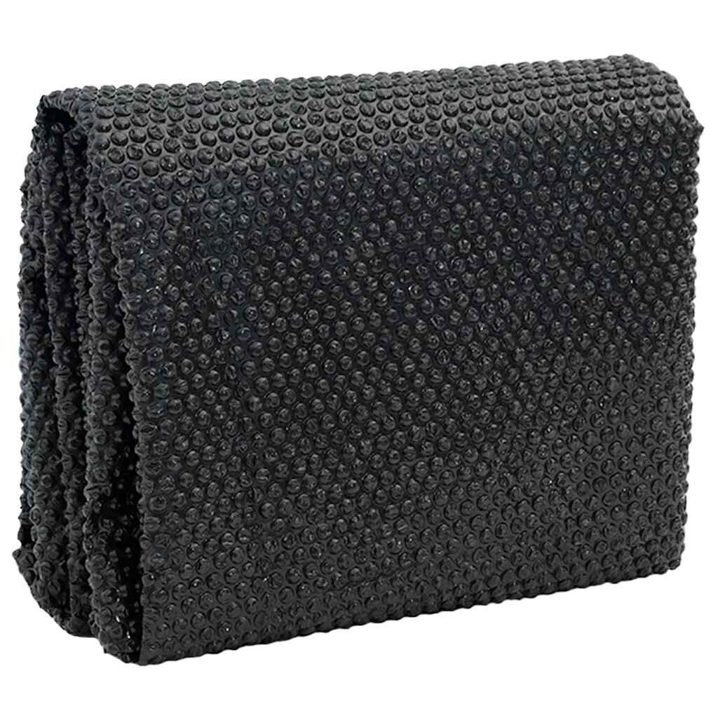 vidaXL Zwembadfolie solar drijvend 1000x600 cm PE zwart en blauw