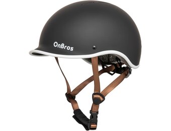 OnBros Fietshelm Heren & Dames Retro Urban Commuter 56-61cm