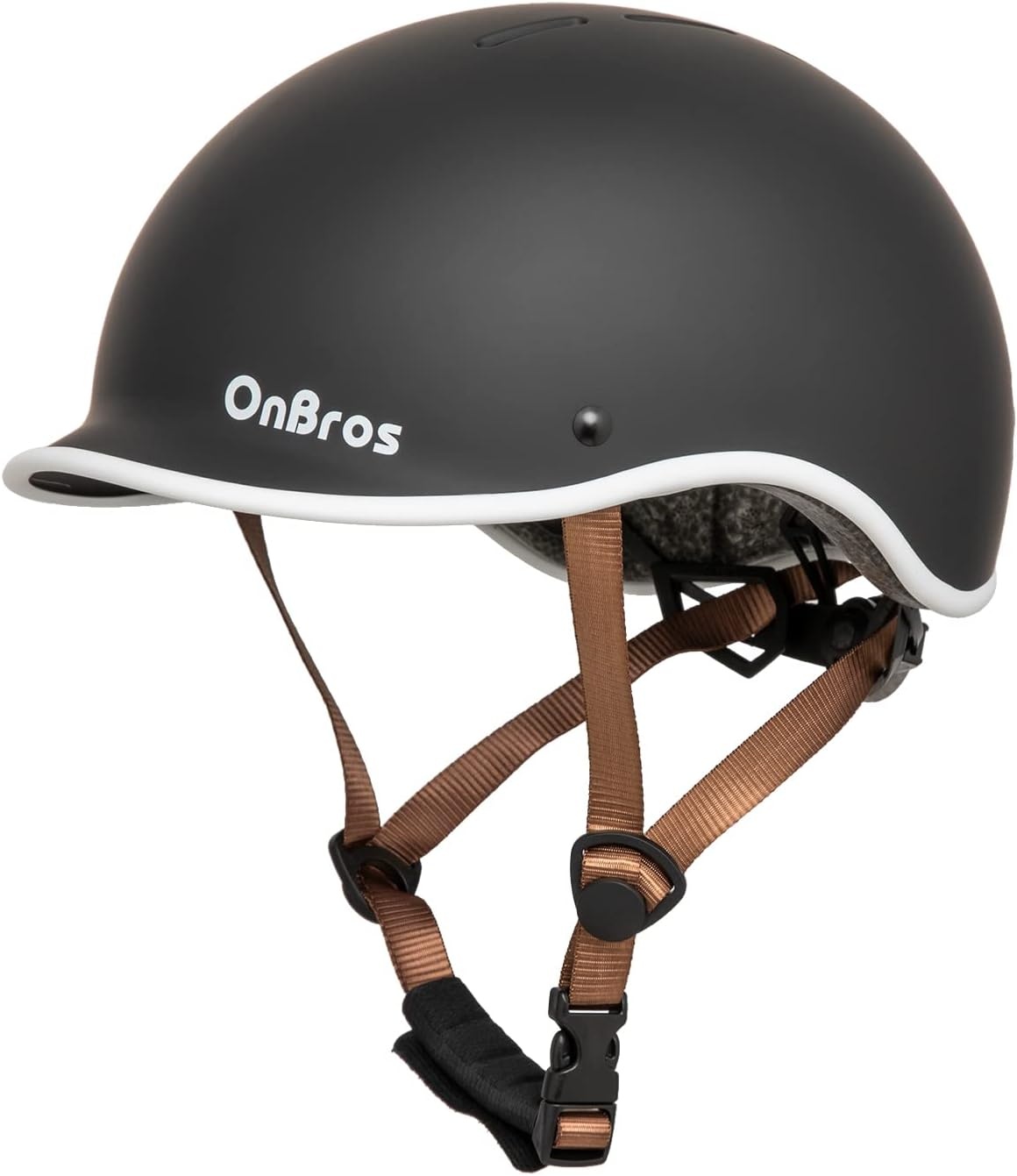 OnBros Fietshelm Heren & Dames Retro Urban Commuter 56-61cm