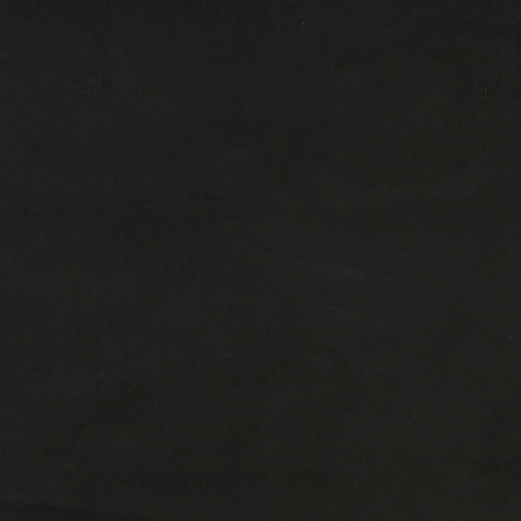 vidaXL Hoofdbord Fluweel Zwart 90x7x78/88 cm - 76% Korting!