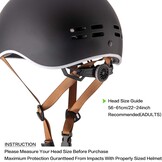 OnBros Fietshelm Heren & Dames Retro Urban Commuter 56-61cm