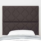 vidaXL Hoofdbord Stof Donkerbruin 100cm - 46% Korting!