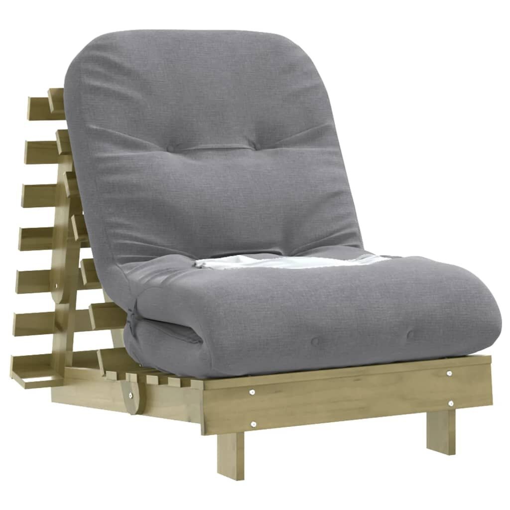 Futon Slaapbank van Grenenhout - 57% Korting