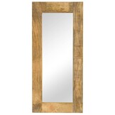 VidaXL Spiegel 50x110 cm - 73% Korting - Massief Mangohout