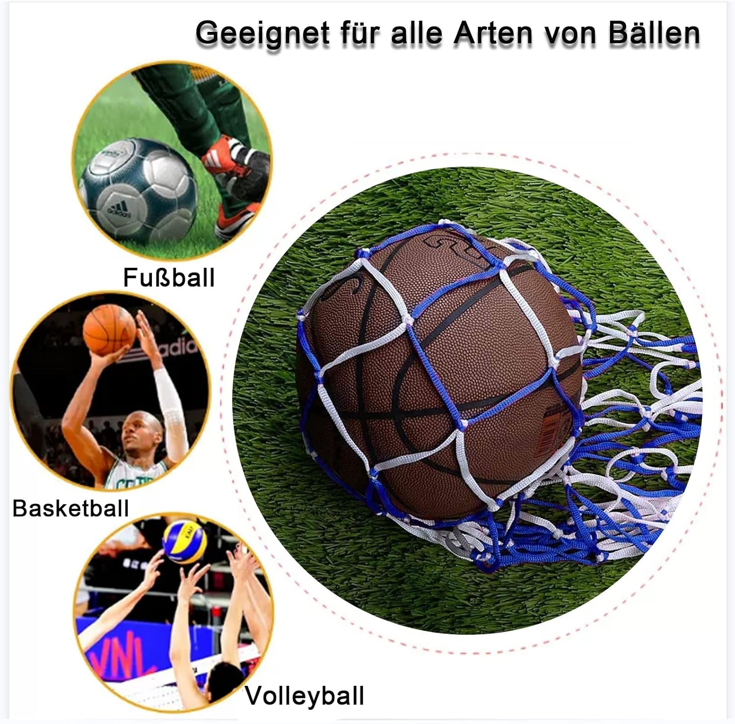 2x Balnet Set Blauw/Wit & Zwart | Polyester | 45% Korting