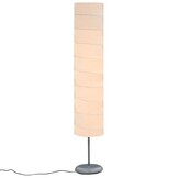 vidaXL Vloerlamp E27 121 cm Wit | 54% Korting