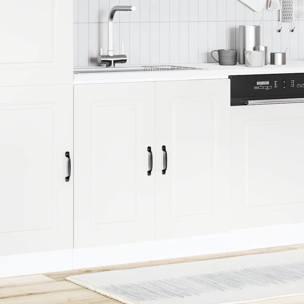 vidaXL Spoelbakonderkast Kalmar Wit 80cm - 53% Korting!