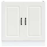 vidaXL Spoelbakonderkast Kalmar Wit 80cm - 53% Korting!