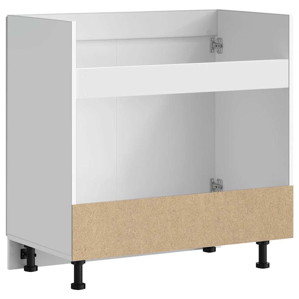vidaXL Spoelbakonderkast Kalmar Wit 80cm - 53% Korting!