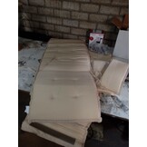 VidaXL Stoelkussens Hoge Rug (2x) Beige - 71% Korting