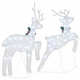 Kerst Rendieren Set (2 stuks) - 54% Korting!