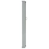 vidaXL Tuinscherm uittrekbaar 60x300 cm grijs