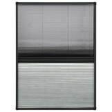 vidaXL Plissé Raamhor met Verduistering 80x120 cm - 56% Korting!