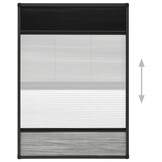 vidaXL Plissé Raamhor met Verduistering 80x120 cm - 56% Korting!