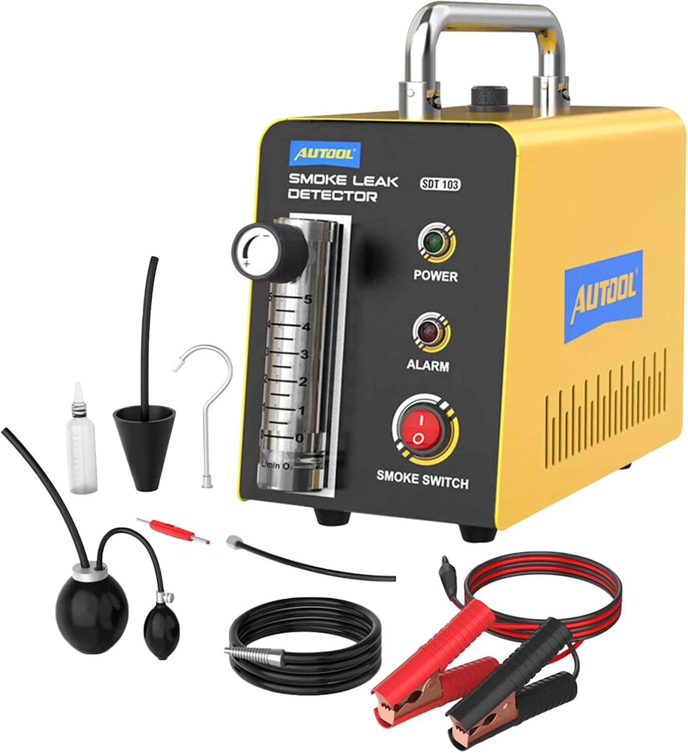 Rooklekdetector auto voor vacuüm, brandstof & pijpleiding lekken - Evap rookmachine 12V voertuigen