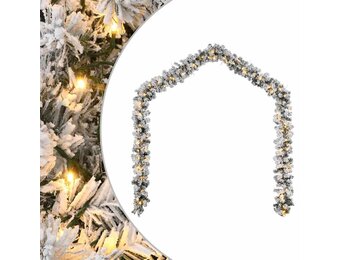 Kerstslinger met 75 LED's, 5m Groen PVC - 57% Korting