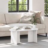 VidaXL Salontafel Wit Grenenhout - 83% Korting!