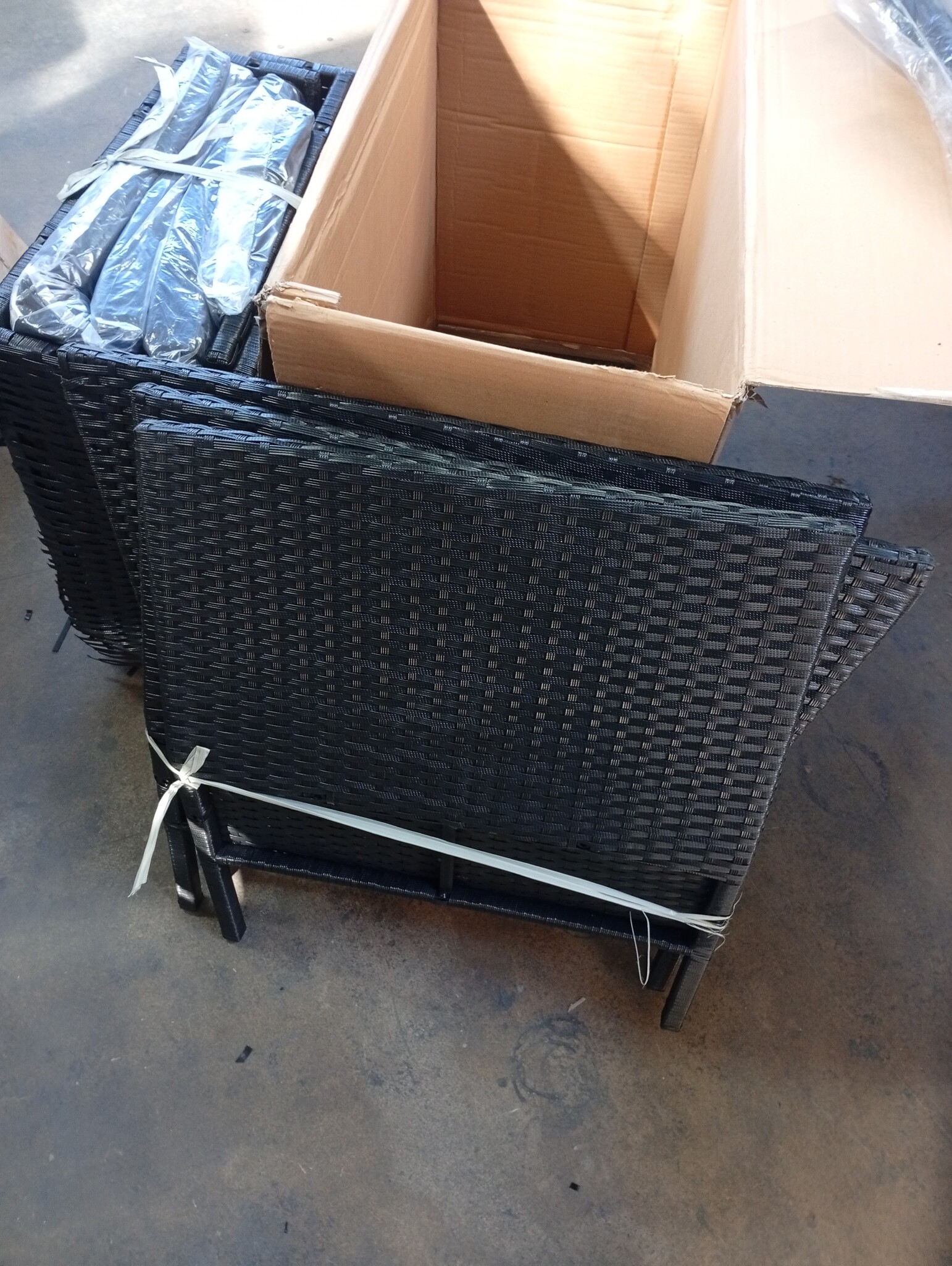 vidaXL Loungeset Zwart Poly Rattan (3-delig) - 67% Korting!