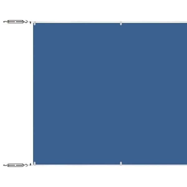 vidaXL Verticale Luifel - Blauw Oxford Stof (100x800 cm) - 70% Korting