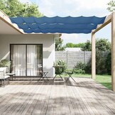 vidaXL Verticale Luifel - Blauw Oxford Stof (100x800 cm) - 70% Korting