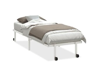 vidaXL Opvouwbaar Bedframe Staal Wit 80x200 cm - 51% Korting!