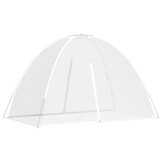 Mongoolse Klamboe met Deuren 200x120x130 cm Wit - 57% Korting!
