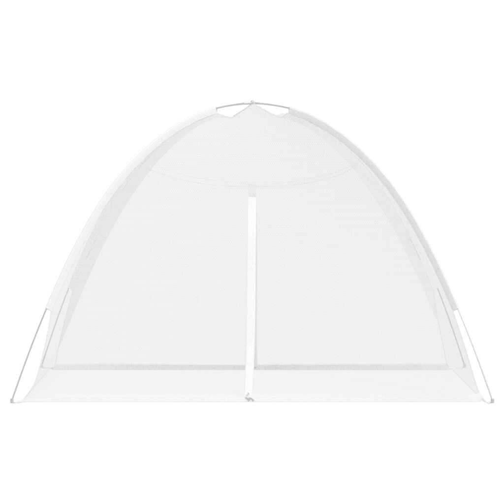Mongoolse Klamboe met Deuren 200x120x130 cm Wit - 57% Korting!