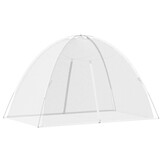Mongoolse Klamboe met Deuren 200x120x130 cm Wit - 57% Korting!