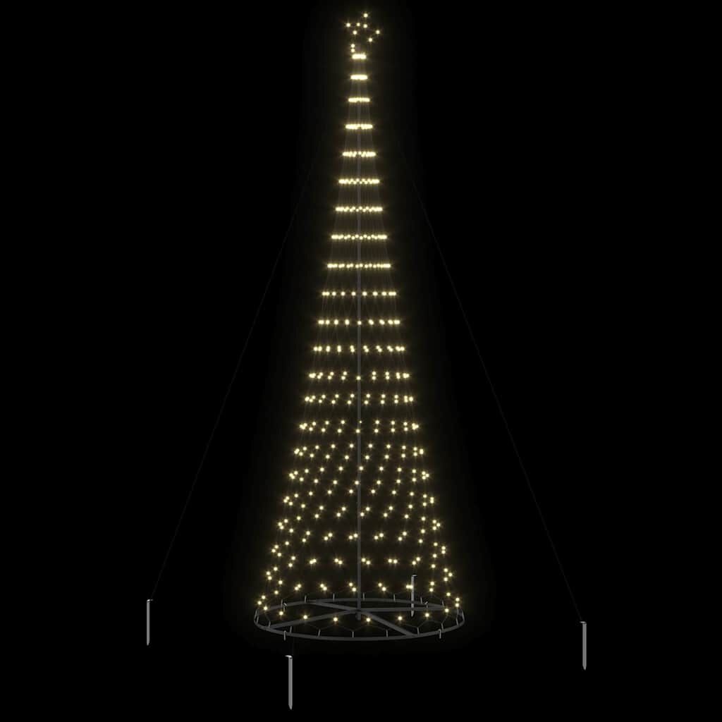 75% Korting: VidaXL LED Kerstboom Warmwit 399cm