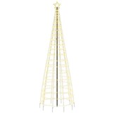 VidaXL Kerstboom met LED's, 300 cm - 60% Korting!