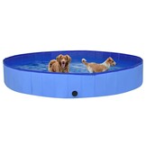 VidaXL Hondenzwembad Inklapbaar 300x40 cm PVC Blauw - 37% Korting!