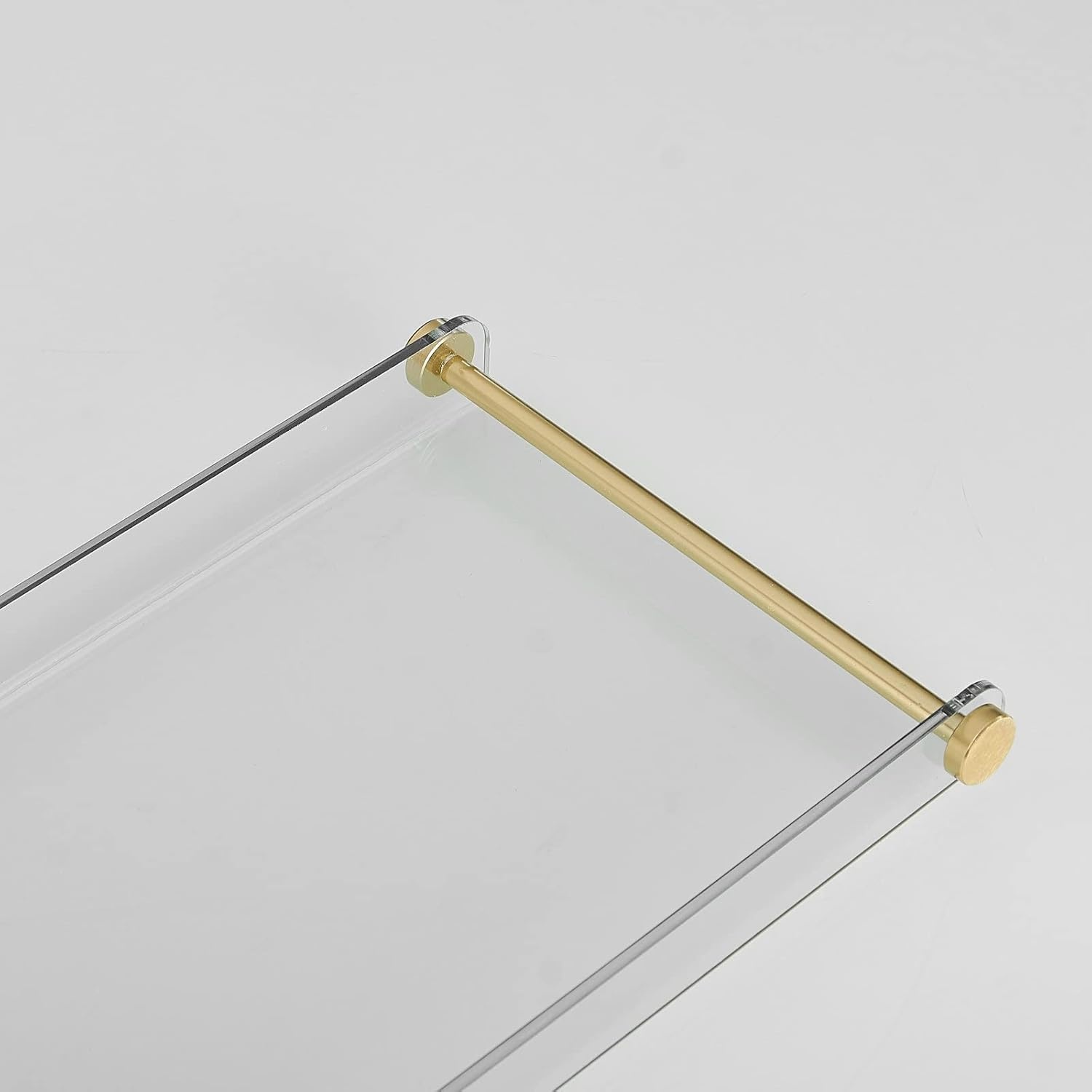 Acryl Badkuip Dienblad 80cm met Gouden Handgrepen - 52% Korting!